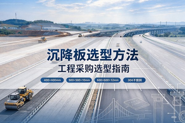 万柏林沉降板选择方法