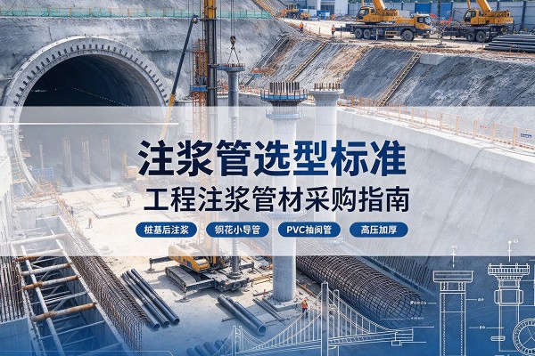 万柏林注浆管选型标准