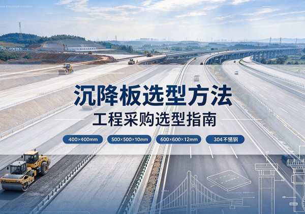 万柏林沉降板选择方法